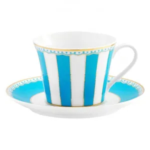 Noritake Carnivale Fine Porcelain Cup & Saucer Set, Light Blue by Noritake, a Cups & Mugs for sale on Style Sourcebook