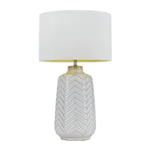 Esmo Ceramic Table Lamp by Telbix, a Table & Bedside Lamps for sale on Style Sourcebook