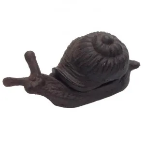 Cast Iron Snail Key Hider by Mr Gecko, a Decorative Boxes for sale on Style Sourcebook