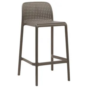 Bora Italian Made Commercial Grade Stackable Indoor / Outdoor Counter Stool, Taupe by Nardi, a Bar Stools for sale on Style Sourcebook
