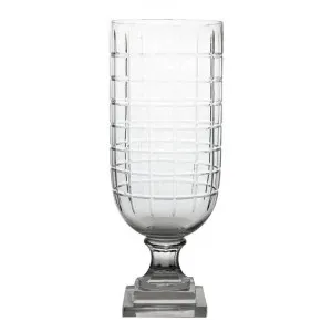 Louis Cut Glass Goblet Vase, Large, Clear by Florabelle, a Vases & Jars for sale on Style Sourcebook