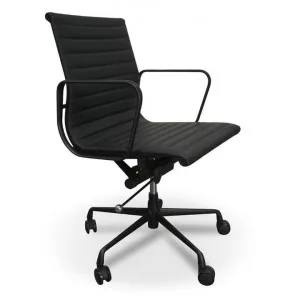Floyd Low Back Office Chair - Full Black by Interior Secrets - AfterPay Available by Interior Secrets, a Chairs for sale on Style Sourcebook