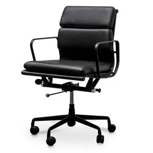 Ashton Low Back Office Chair - Full Black by Interior Secrets - AfterPay Available by Interior Secrets, a Chairs for sale on Style Sourcebook