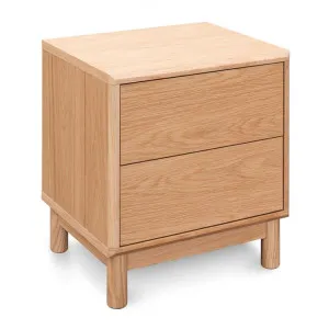 Eloise Bedside Table - Natural Oak by Interior Secrets - AfterPay Available by Interior Secrets, a Bedside Tables for sale on Style Sourcebook