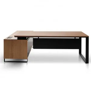 Janell 2.3m Right Return Office Desk - Natural by Interior Secrets - AfterPay Available by Interior Secrets, a Desks for sale on Style Sourcebook