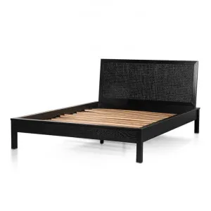 Molina Wooden Queen Bed Frame - Black by Interior Secrets - AfterPay Available by Interior Secrets, a Beds & Bed Frames for sale on Style Sourcebook