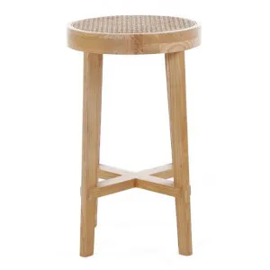 Cape Byron Oak Timber Kitchen Stool, Natural by Cozy Lighting & Living, a Bar Stools for sale on Style Sourcebook