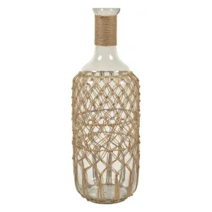 Roosa Rope Net Bottle, Medium by Casa Sano, a Vases & Jars for sale on Style Sourcebook