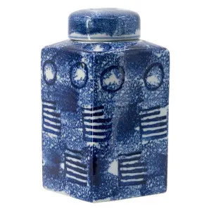 Keyne Porcelain Temple Jar by Affinity Furniture, a Vases & Jars for sale on Style Sourcebook