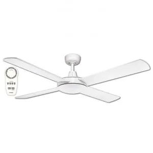 Martec Lifestyle DC Ceiling Fan with Remote, 130cm/52", White by Martec, a Ceiling Fans for sale on Style Sourcebook