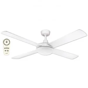 Martec Lifestyle DC Ceiling Fan with CCT LED Light & Remote, 130cm/52", White by Martec, a Ceiling Fans for sale on Style Sourcebook