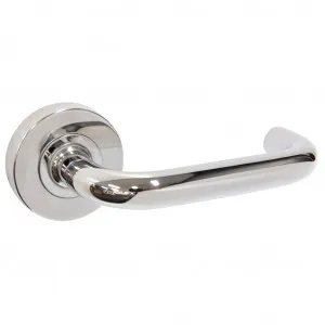 Prevelly Hollow Lever Handle - Polished Stainless Steel by Häfele, a Door Knobs & Handles for sale on Style Sourcebook