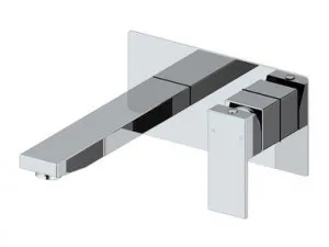 Mizu Bloc MK2 Wall Basin Mixer Tap Set by Mizu Bloc MK2, a Bathroom Taps & Mixers for sale on Style Sourcebook