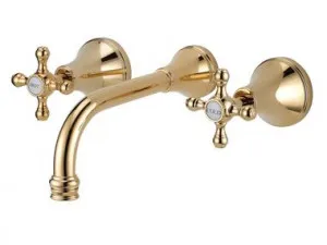 Kado Era Wall Basin Set 200mm Cross by Kado Era, a Bathroom Taps & Mixers for sale on Style Sourcebook