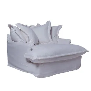 Parchment Oversized Armchair in Cascade Grey by OZ Design, a Chairs for sale on Style Sourcebook