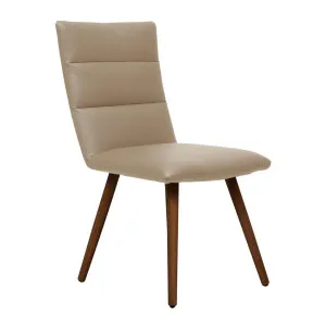 Hudson Dining Chair in Leather Mocha / Stain by OzDesignFurniture, a Dining Chairs for sale on Style Sourcebook