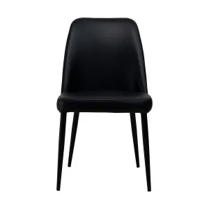 Avon Dining Chair in Black PU / Black Leg by OzDesignFurniture, a Dining Chairs for sale on Style Sourcebook