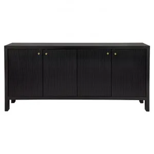Ariana 4 Door Buffet Table, 180cm, Black by Cozy Lighting & Living, a Sideboards, Buffets & Trolleys for sale on Style Sourcebook