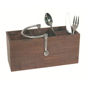 Elegant Swirl-Cutlery Holder by Casa Uno, a Utensils & Gadgets for sale on Style Sourcebook