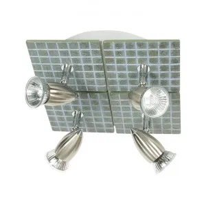 Slate Metal Spotlight with Tile Plate, 4 Light by Oriel Lighting, a Spotlights for sale on Style Sourcebook
