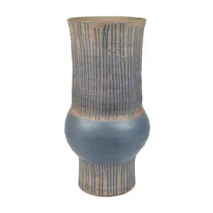 Storm Terracotta Footed Vase by Coast To Coast Home, a Vases & Jars for sale on Style Sourcebook
