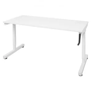 Triumph Height Adjustable Office Desk, 150cm, White by Rapidline, a Desks for sale on Style Sourcebook
