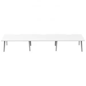 Eternity Office Desk, 3 Person, 450cm, White by Rapidline, a Desks for sale on Style Sourcebook