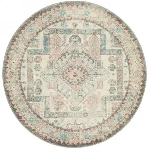 Avenue 704 Silver Round Rug by Rug Culture, a Contemporary Rugs for sale on Style Sourcebook