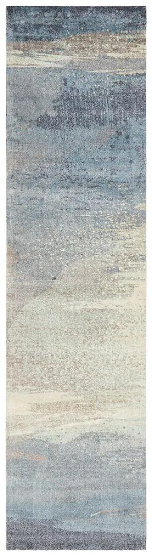 City 563 Blue Runner by Rug Culture, a Contemporary Rugs for sale on Style Sourcebook