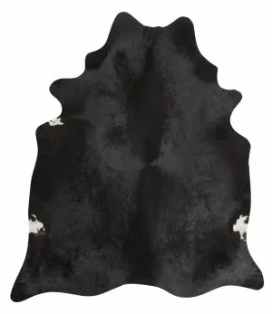 Cow Hide Black by Rug Culture, a Hide Rugs for sale on Style Sourcebook