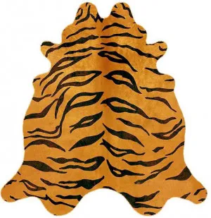 Premium Brazilian Cowhide Tiger by Rug Culture, a Hide Rugs for sale on Style Sourcebook