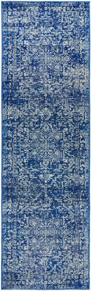 Evoke 253 Navy Runner by Rug Culture, a Contemporary Rugs for sale on Style Sourcebook