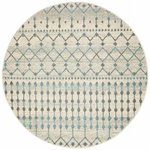 Evoke 260 White Round by Rug Culture, a Contemporary Rugs for sale on Style Sourcebook