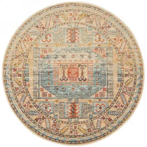 Legacy 859 Sky Blue Round Rug by Rug Culture, a Contemporary Rugs for sale on Style Sourcebook