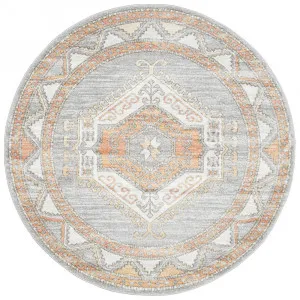 Mayfair Caitlen Grey Round Rug by Rug Culture, a Contemporary Rugs for sale on Style Sourcebook