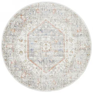 Mayfair Lorissa Silver Round Rug by Rug Culture, a Contemporary Rugs for sale on Style Sourcebook