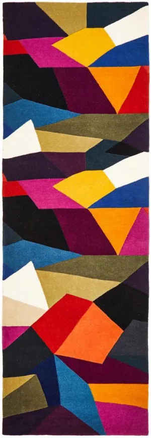 Matrix 906 Crayon Runner Rug by Rug Culture, a Contemporary Rugs for sale on Style Sourcebook