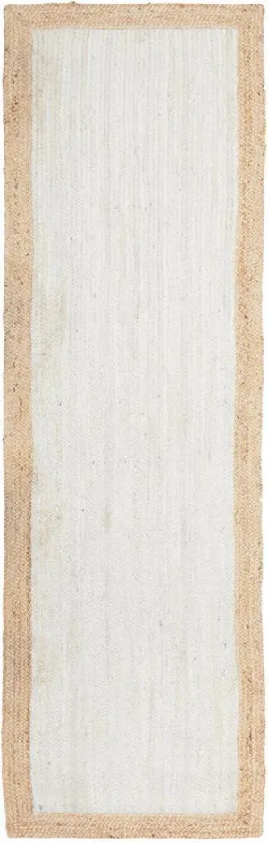 Noosa 333 White Natural Runner Rug by Rug Culture, a Contemporary Rugs for sale on Style Sourcebook