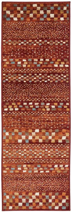 Oxford 431 Rust Runner Rug by Rug Culture, a Contemporary Rugs for sale on Style Sourcebook