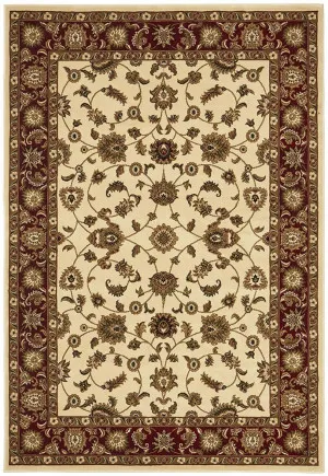 Sydney 1 Ivory Red by Rug Culture, a Persian Rugs for sale on Style Sourcebook