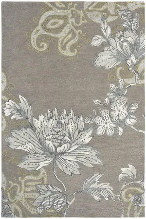 Wedgwood Fabled Floral Grey by Wedgwood, a Contemporary Rugs for sale on Style Sourcebook