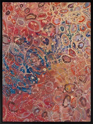 Janganpa Jukurrpa Canvas Art Print by Urban Road, a Aboriginal Art for sale on Style Sourcebook