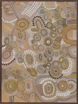 Nganhali Canvas Art Print by Urban Road, a Aboriginal Art for sale on Style Sourcebook
