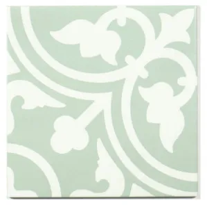 Barcelona Shadow Pale Green Matt by Tile Republic, a Patterned Tiles for sale on Style Sourcebook