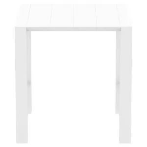 Siesta Vegas Commercial Grade Outdoor Extendible Bar Table, 100-140cm, White by Siesta, a Tables for sale on Style Sourcebook