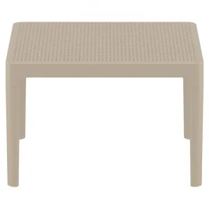 Siesta Sky Commercial Grade Indoor / Outdoor Side Table, Taupe by Siesta, a Tables for sale on Style Sourcebook