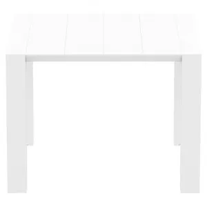 Siesta Vegas Commercial Grade Outdoor Extendible Dining Table, 100-140cm, White by Siesta, a Tables for sale on Style Sourcebook