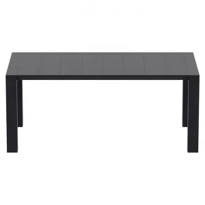 Siesta Vegas Commercial Grade Outdoor Extendible Dining Table, 180-220cm, Black by Siesta, a Tables for sale on Style Sourcebook