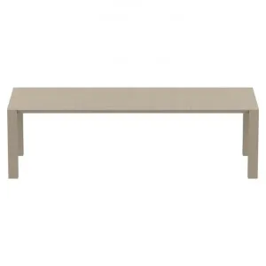 Siesta Vegas Commercial Grade Outdoor Extendible Dining Table, 260-300cm, Taupe by Siesta, a Tables for sale on Style Sourcebook