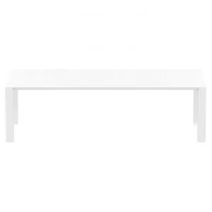 Siesta Vegas Commercial Grade Outdoor Extendible Dining Table, 260-300cm, White by Siesta, a Tables for sale on Style Sourcebook